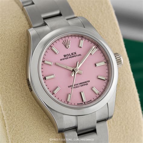 rolex oyster perpetual 31 candy pink|rolex oyster perpetual 31 price.